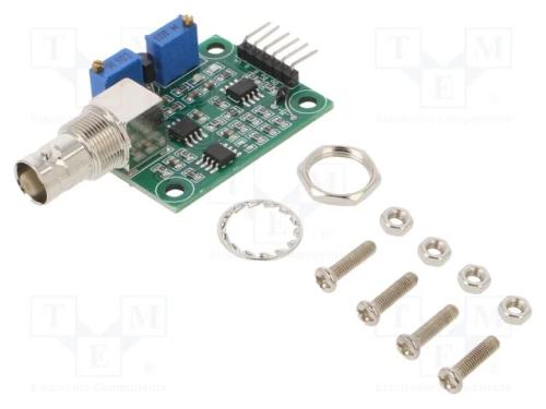 Módulo: adaptador, 5VDC, 42x32x20mm, sondas pH