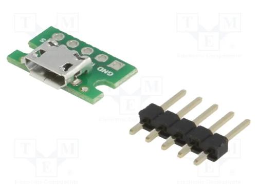 Módulo: Adaptador, de Cavilha,Usb B Micro, Usb Micro-B
