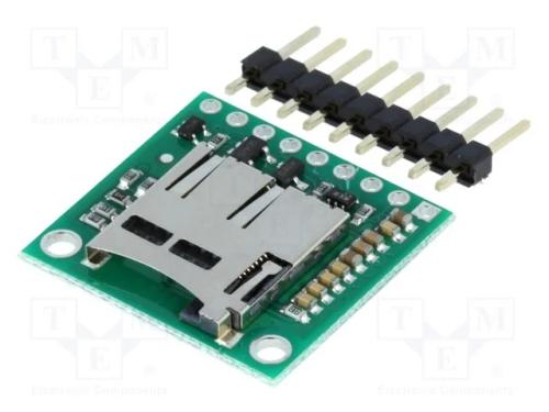 Módulo: Adaptador, Microsd, 5vdc, de Cavilha,Microsd