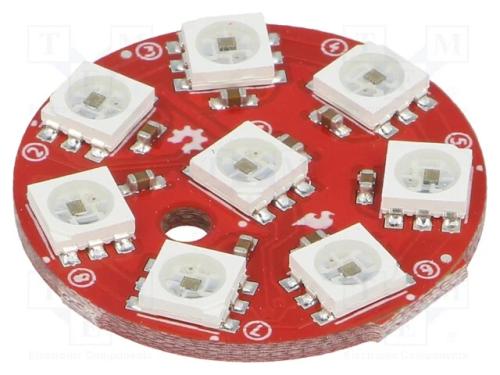 Módulo: controlador LED, 5VDC, APA102C, 28,3x28,3.