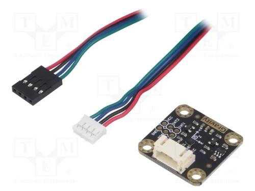 Sensor: Acelerómetro, 3,3÷5vdc, Digital,I2c, Módulo,Cabos, Ch: 3