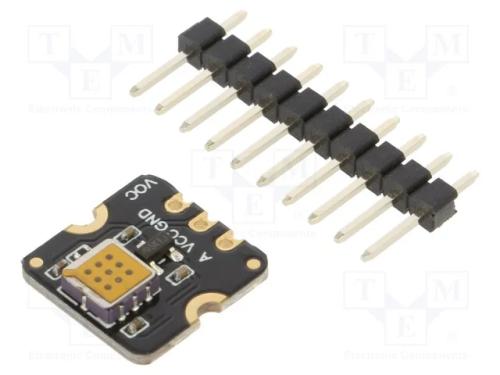 Sensor: Concentração de Gás, 3,3÷5vdc, 13x13x2,5mm, -10÷50c