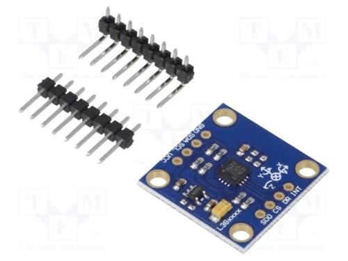 Sensor: Locação, Giroscópio, 3÷5vdc, I2c,Spi, L3gd20