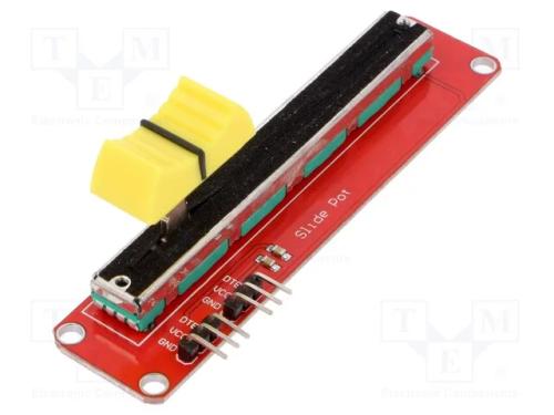 Sensor: Locação, Potenciómetro, 3,3÷5vdc, Analógico, 10ko