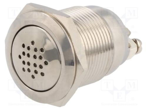 Sinalizador: sonoro, 85dB, Ilum: não disp, IP50, .