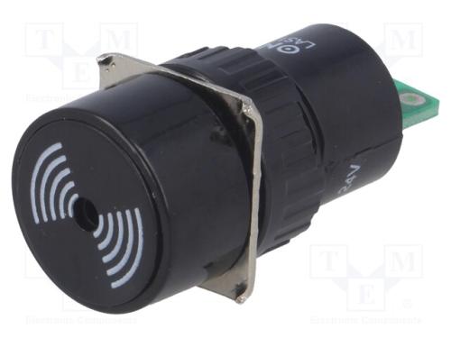 Sinalizador: sonoro, 75dB, Ilum: não disp, IP40, .