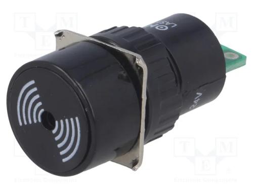 Sinalizador: sonoro, 75dB, Ilum: não disp, IP40, .