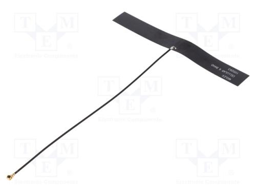 Antena, 2g,3g,4g,Gsm,Lte, 3dbi, Linear, para Fita, 106x13x0,1mm