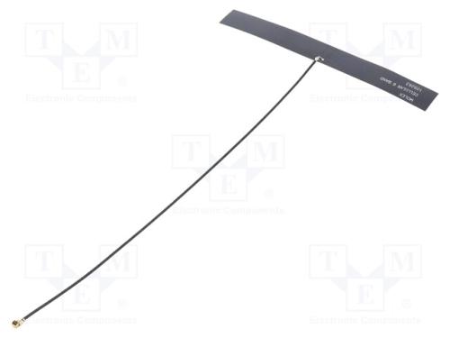 Antena, Gsm,Lte, 2,2dbi,3dbi, Linear, U.Fl, Compr: 200mm