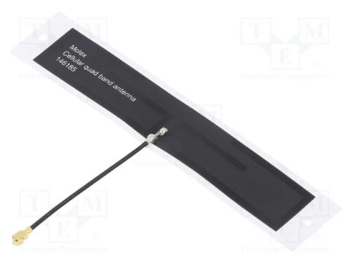Antena, Gsm,Lte, 1,6dbi,3,4dbi,4,2dbi, Linear, U.Fl, Compr: 50mm