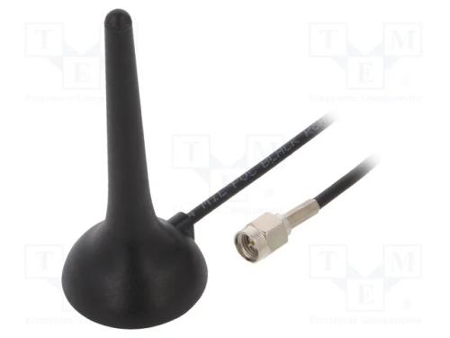 Antena, 3g,Gsm, 0,3dbi,1,7dbi, Imã, 824÷960mhz,1,71÷2,17ghz