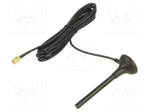 Antena, 2g,3g,4g,Gsm,Lte, 2,2dbi, Macho,Sma, L: 93,75mm, Ll100