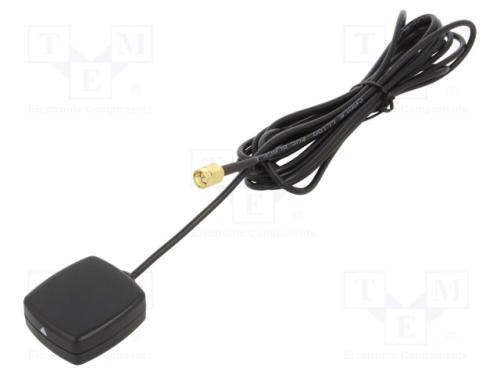 Antena, Beidou,Galileo,Gnss,Gps,Qzss, Imã,Para Fita, Macho,Sma