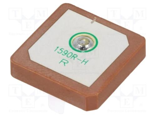 Antena, Gps, Rhcp, 50o, 18x18x4mm, Cerâmica, -40÷105c