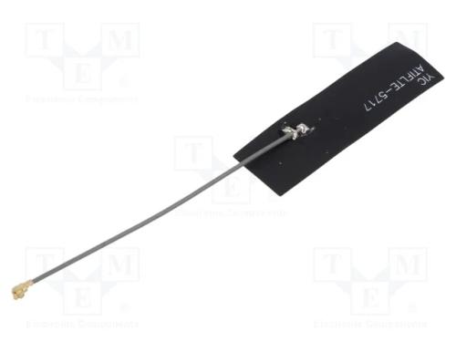 Antena, 4g,Lte, 2dbi, Linear, 56,59x16,53mm, Ipex, -40÷85c