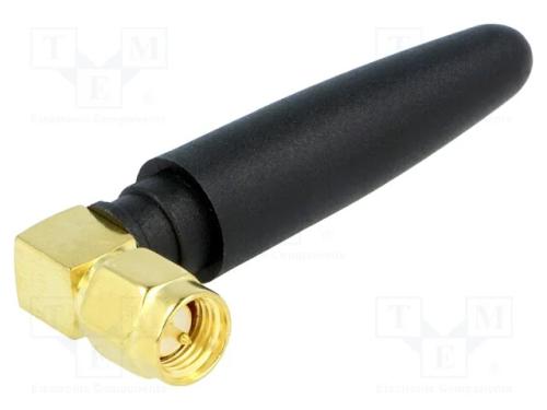 Antena, Gsm, 2dbi, Linear, Angular,Roscados, 50o, Macho,Sma