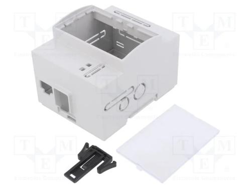 Carcaça: para computador, Raspberry Pi, ABS,polic.