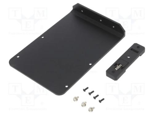 Acessórios: suporte para guia DIN, metal, preta
