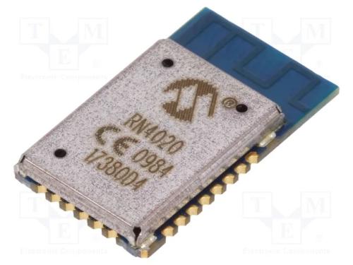 Módulo: Bluetooth Low Energy, A/D,AIO,GPIO,SPI,UA.