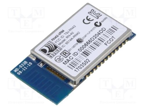 Módulo: Bluetooth, GPIO,UART, SMD, 13,4x25,8x2,4m.