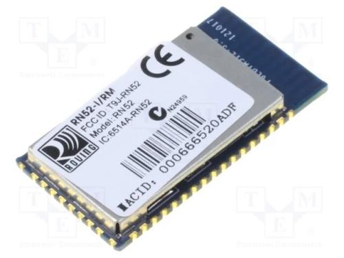 Módulo: Bluetooth, GPIO,SPI,UART,USB, SMD, Dim: 2.