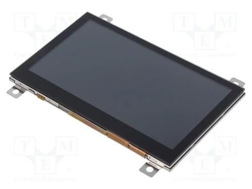 Monitor: Tft, 4,3, 480x272, Ilum: Led, Dim: 106,3x83,98x11,2mm, Rgb