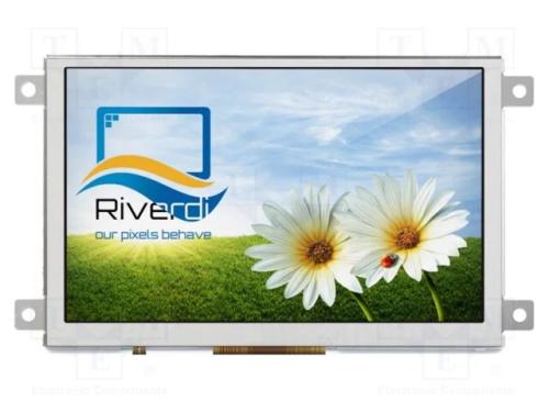 Monitor: Tft, 5, 800x480, Ilum: Led, Tamanho da Janela: 108x64,8mm