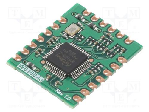 M&oacute;dulo: Ethernet, Comp: W6100, 3,3vdc, 24x20x2,6mm, Ethernet,Spi