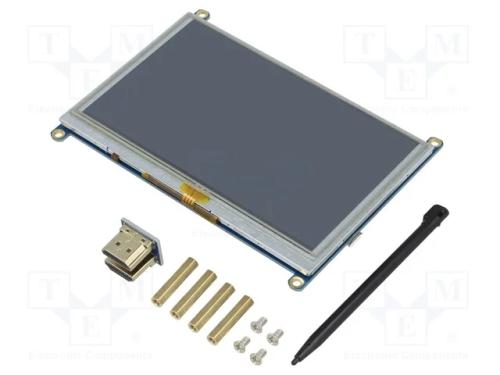 Monitor: Tft, 5, 800x480, Ilum: Led, 121,11x89,45mm, 3,3÷5vdc