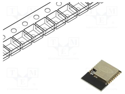 Módulo: Bluetooth Low Energy, GPIO,I2C,I2S,PDM,SP.