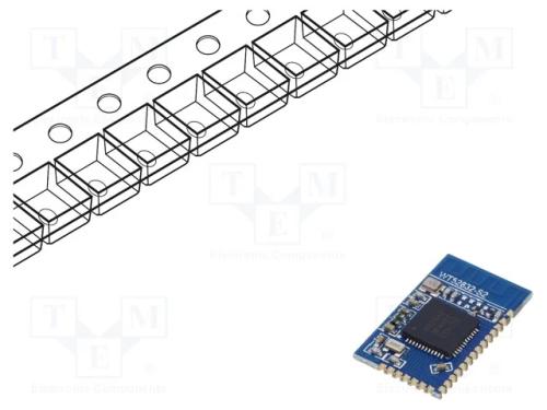 Módulo: Bluetooth Low Energy, UART, SMD, 18,7x11,.