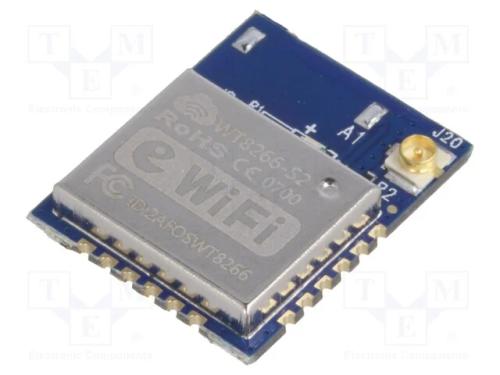 M&oacute;dulo: Wifi, Ftp,Http,Ipv4,Tcp,Udp, Smd, 18,6x15x0,8mm, 197/56ma