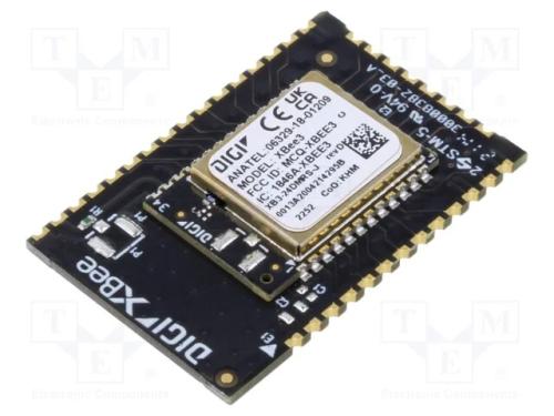 M&oacute;dulo: Rf, Almof.Rf, Xbee, 2,4ghz, I2c,Spi,Uart, -103dbm, 8dbm, Smd
