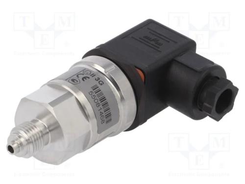 Indutor: de Pressão, Faixa de Ajuste de Pressão: 0÷10bar, 4÷20ma