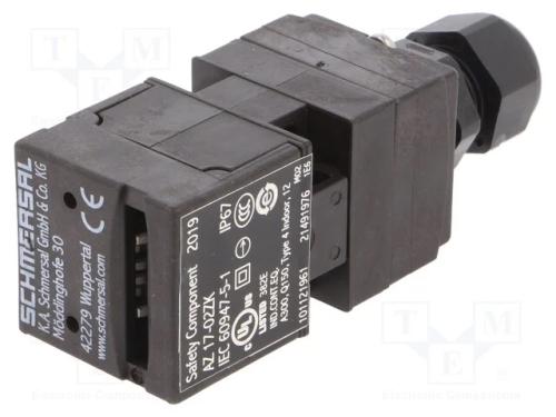 Interruptor de Segurança: de Chave, Az 17, Nc X2, Ip67, Plástico