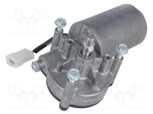 Motor: Dc, 12vdc, 40rot./Min, Engrenagem de Parafusos Sem Fim