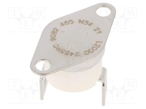 Sensor: Termostato, Nc, Topen: 200c, Tclos: 160c, 10a, 240vac
