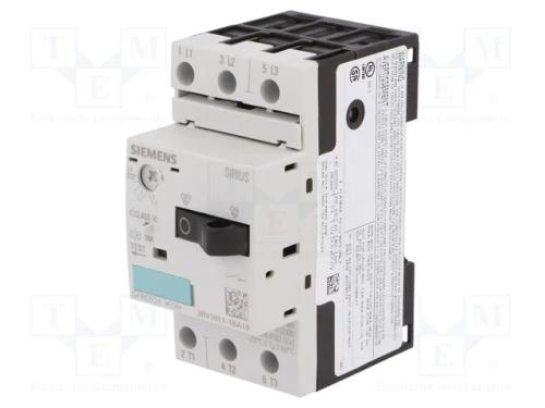 Disjuntor de Motor, 0,75kw, 220÷690vac, para Trilho Din