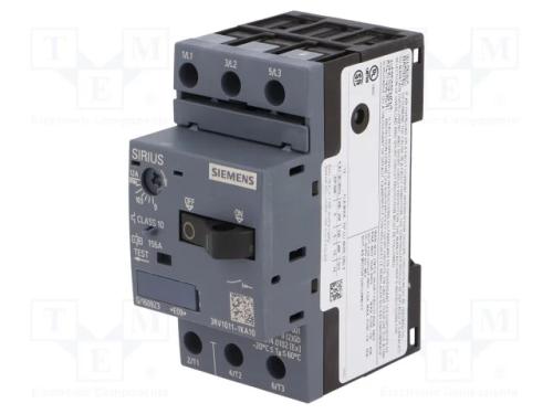Disjuntor de Motor, 5,5kw, 220÷690vac, para Trilho Din