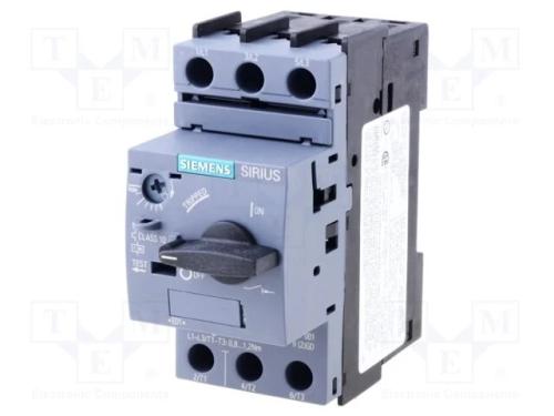 Disjuntor de Motor, 0,18kw, 220÷690vac, para Trilho Din, 3rv2