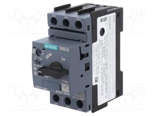 Disjuntor de Motor, 0,37kw, 220÷690vac, para Trilho Din, 3rv2