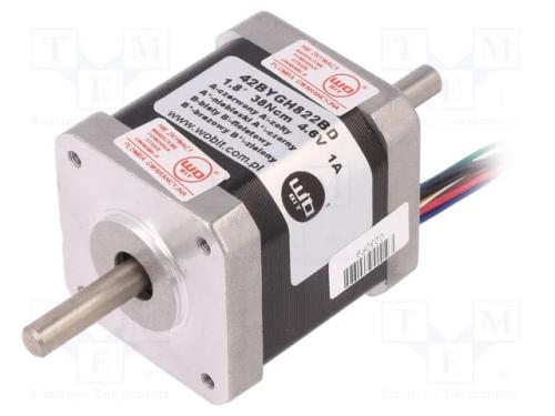 Motor: Dc, Passo-A-Passo, 4,6vdc, Passo 1,8, 0,35nm, 1a, 0÷40c