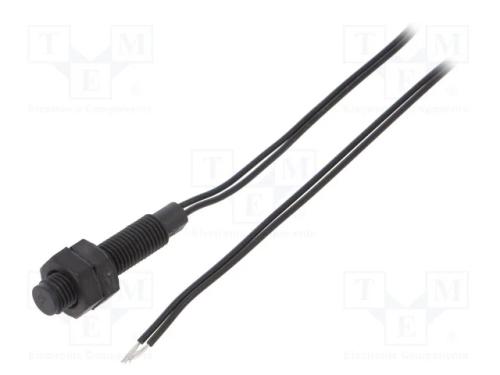 Reed switch, Cobertura: 8,4mm, Pconex: 10W, 8x38,.