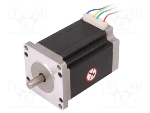 Motor: Dc, Passo-A-Passo, 5vdc, Passo 1,8, 1,9nm, 2,5a, 60x60x87mm