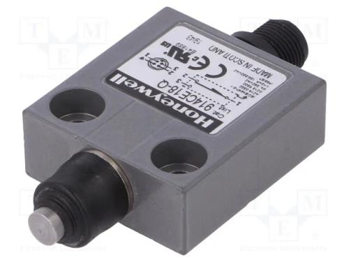 Interruptor Extremo, Haste 7mm, Spdt, 3a, Max.250vac, Ip67, Pin: 4
