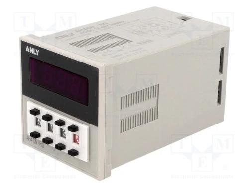 Relé Temporizado, Âmbito: 0,01s÷9990h, Spdt, 12÷48vac, 12÷48vdc