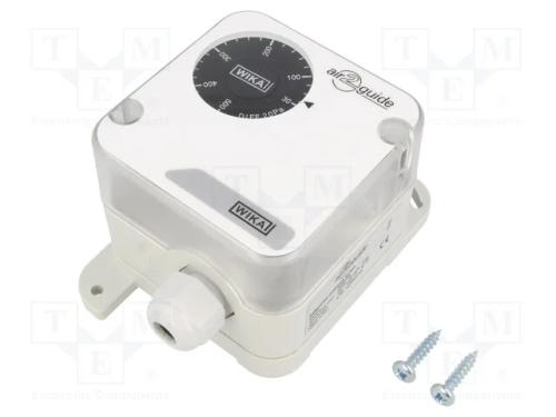 Indutor: Diferenciado de Tensão, Esc.Med.Pres: 30÷500pa, Ip54