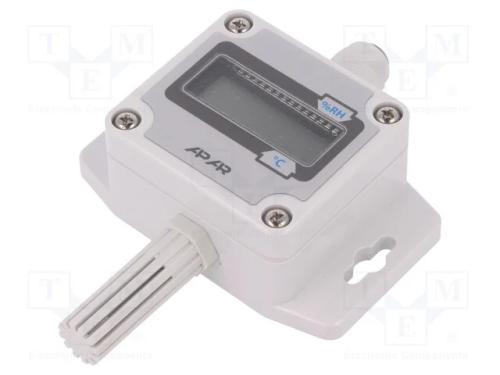Indutor: da Temperatura e Humidade, 0÷100%Rh, -30÷80c, 18÷30vdc