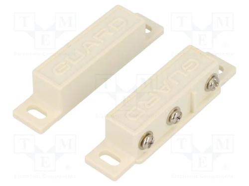 Reed switch, Cobertura: 30mm, 64x13,6x13,8mm, Con.
