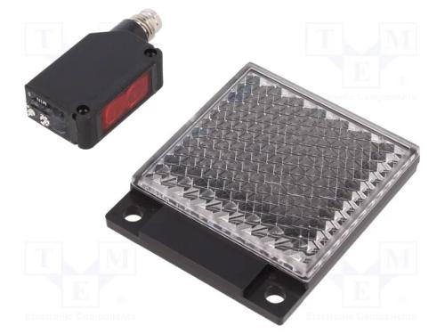 Sensor: Fotoeléctrico, Cobertura: 0÷5m, Pnp, Dark-On,Light-On